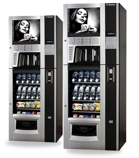 Máquina automática Saeco Diamante para café, snack e refrigerante